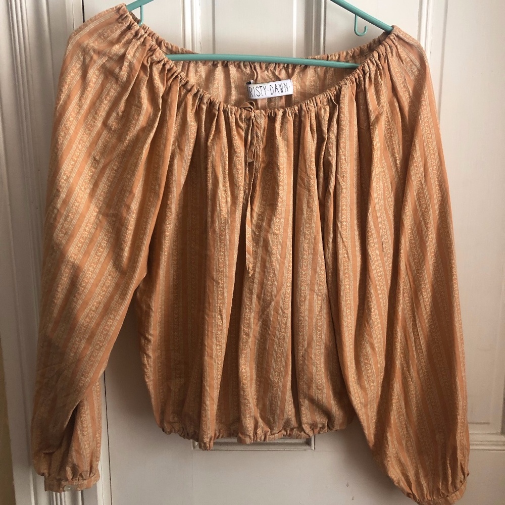 The Farrah Blouse | Tikka (Cotton) | One Size